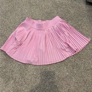 Lululemon Pleated Pink Women's tennis Skirt size 4
